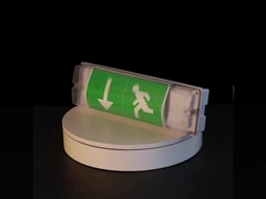 Luz de emergência LED de 3W 6000K impermeável montada na parede