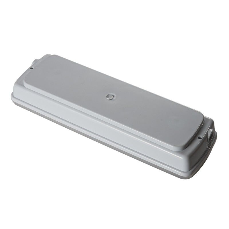 IP65 Lâmpada de emergência à prova d'água 3W Manutenção LED Localização molhada Cobertura de PC exterior L121N
