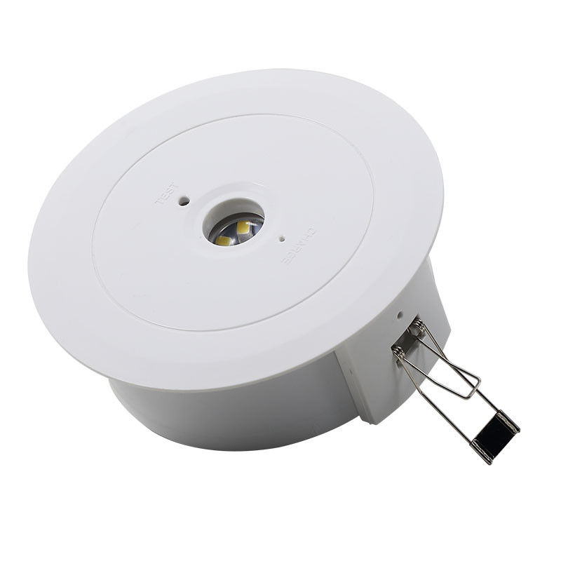 Luz de emergência recarregável comercial com 3 horas de operação 220V entrada e 5pcs SMD LED