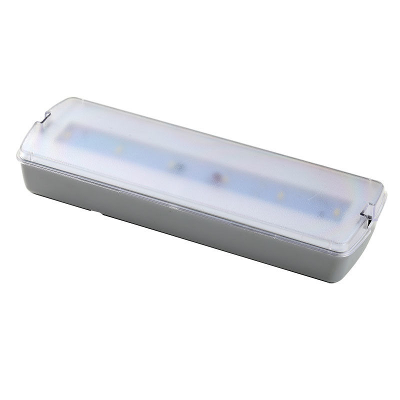 Luz de emergência de LED recarregável com bateria IP20 montada na parede 3 horas de operação L116N-A