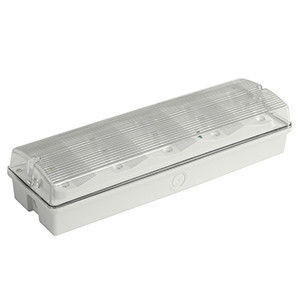 110V 220V SMD 2835 Luz de Emergência Branca Montada na Superfície à Prova de Intempéries Difusor de PC IP65 EL015EM