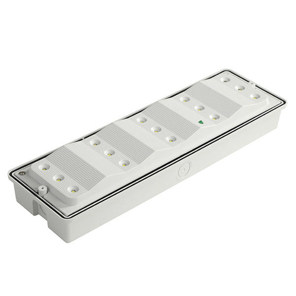 110V 220V SMD 2835 Luz de Emergência Branca Montada na Superfície à Prova de Intempéries Difusor de PC IP65 EL015EM