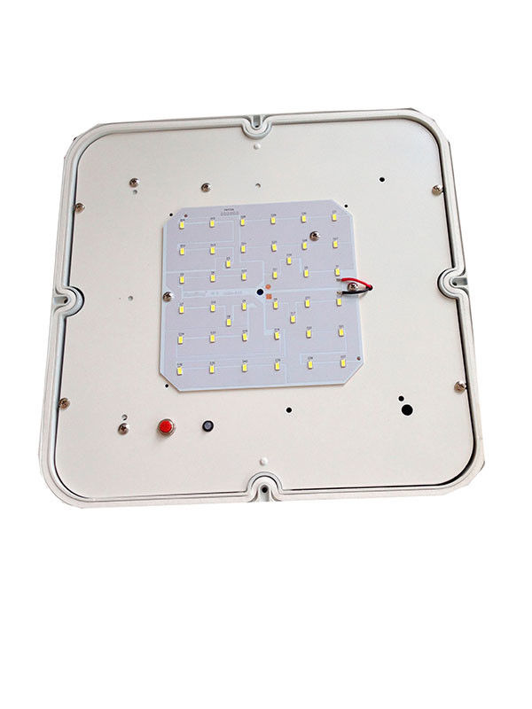Lâmpada de emergência recarregável de LED montada na parede com bateria para edifícios governamentais
