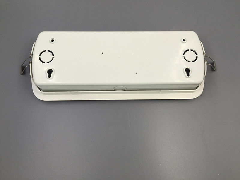 Luz LED recarregável de emergência com bateria Ni-Cd e ABS resistente ao fogo durante 3 horas