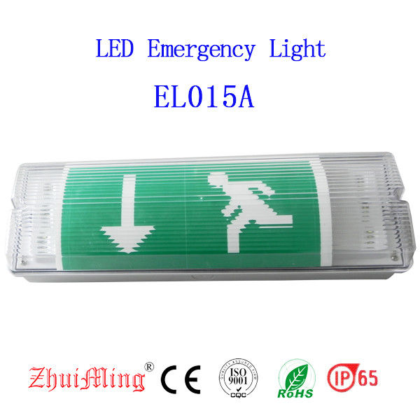 Parede de emergência à prova d'água montada Luz de superfície da parede LED Localização úmida exterior IP65 EL015AMN