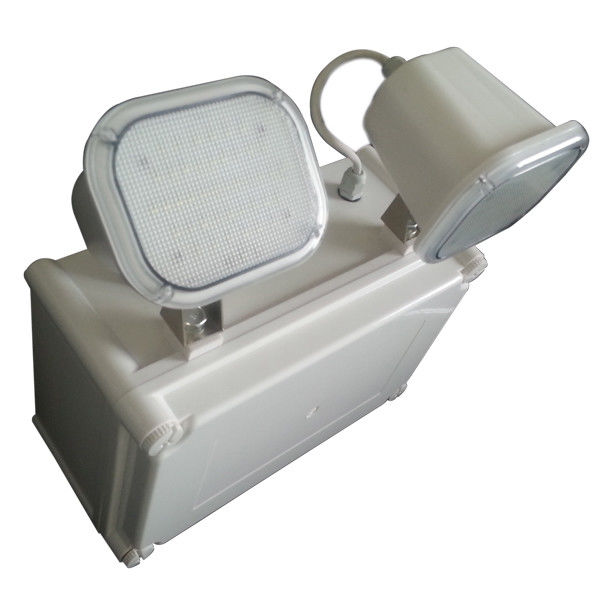 Luz de Emergência Industrial à Prova d'Água 2x4W para Falha de Energia IP65 Local Úmido Twin Spot TL084AN para Exterior