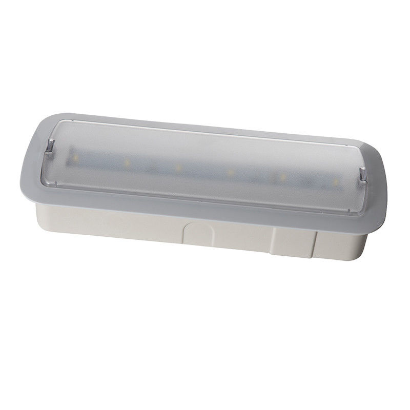 Luz de Emergência LED Recarregável de Bateria Embutida na Parede com Backup de Bateria IP20 SMD 5730 L116M-C
