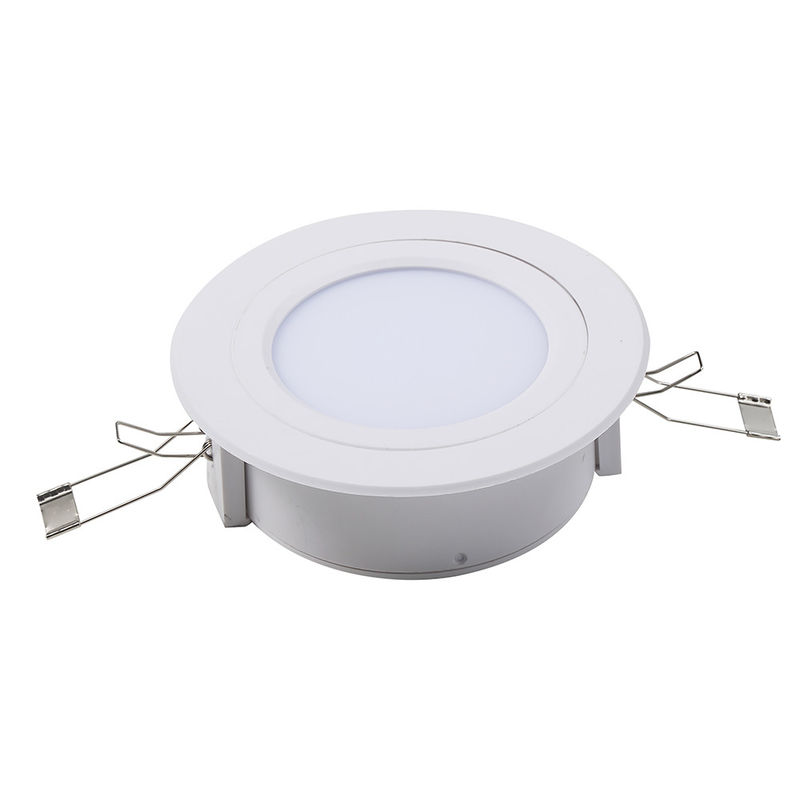 Luz de Emergência LED Embutida no Teto Comercial 3W com Caixa de ABS 60Hz 5pcs SMD Bateria Ni-Cd L128N