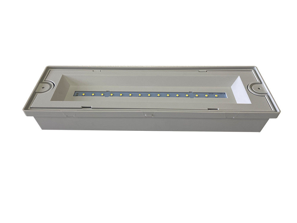 7.5W Localização molhada Lâmpada de emergência LED à prova d'água IP65 Outdoor ABS PC Diffuser L130MN