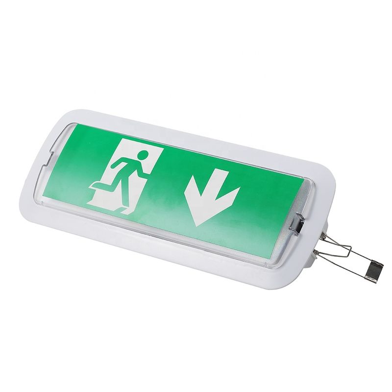 Luz de Emergência SMD Recarregável com Bateria de Backup LED IP20 100 Lumens 3.6V 600mAh 6000K 6500K