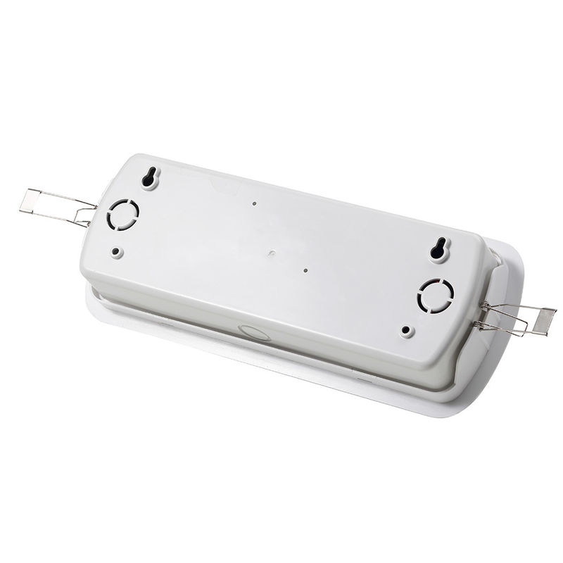 3W Ni-Cd Bateria de reserva LED Recessed Ceiling Emergency Light 200LM IP20 L119MN-B