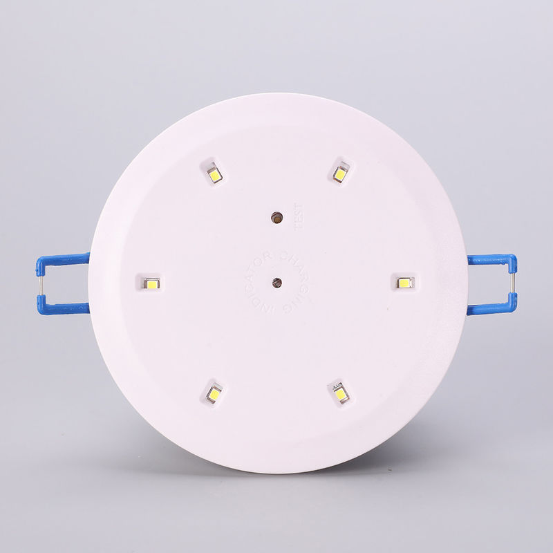 Luz de Emergência Embutida de LED com Bateria de Reserva 1.5W 120LM Carcaça ABS Garantia de 3 Anos L117N