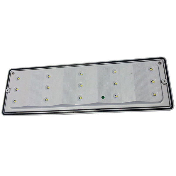 Luz de Emergência à Prova de Fogo e Impermeável com Bateria Recarregável para Locais Úmidos Externos IP65 EL015EM