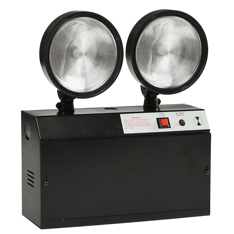 Luz de Emergência LED Twin Spot Duração da Bateria 3 Horas Tempo de Carregamento 24 Horas L105N