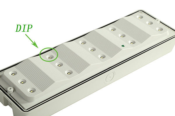 Luz de Emergência Plástica à Prova d'Água para Economia de Energia IP65 para Locais Úmidos Uso Externo Garantia de 3 Anos EL015AM