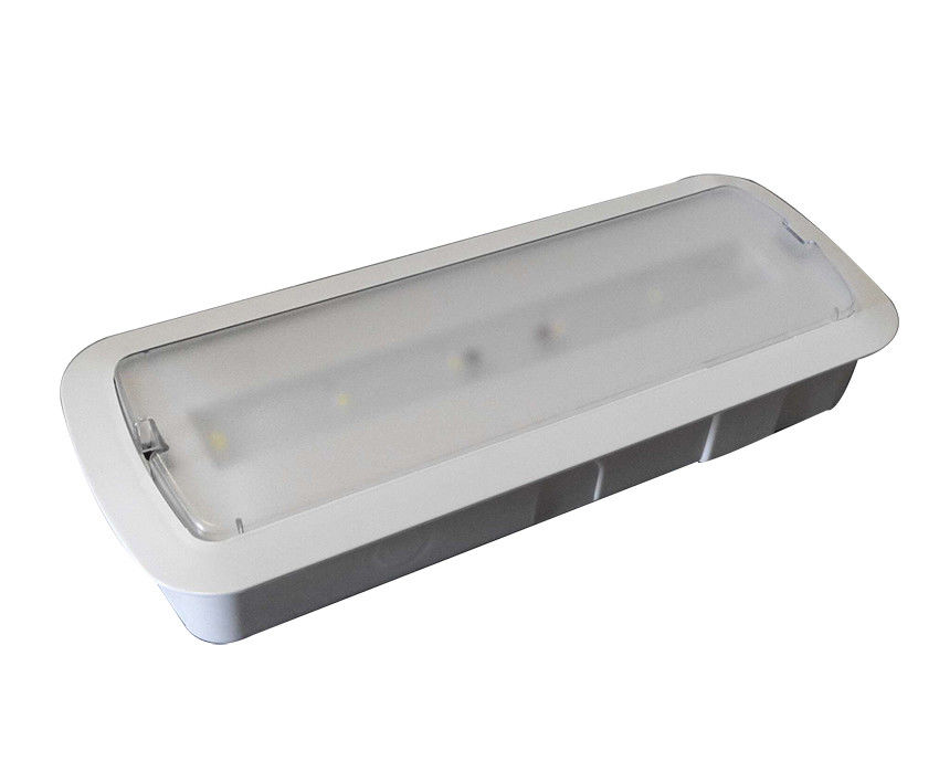 Luz de Emergência Recarregável Embutida na Parede 220V 240V Alimentada por Bateria com Backup de Bateria 50Hz 60Hz