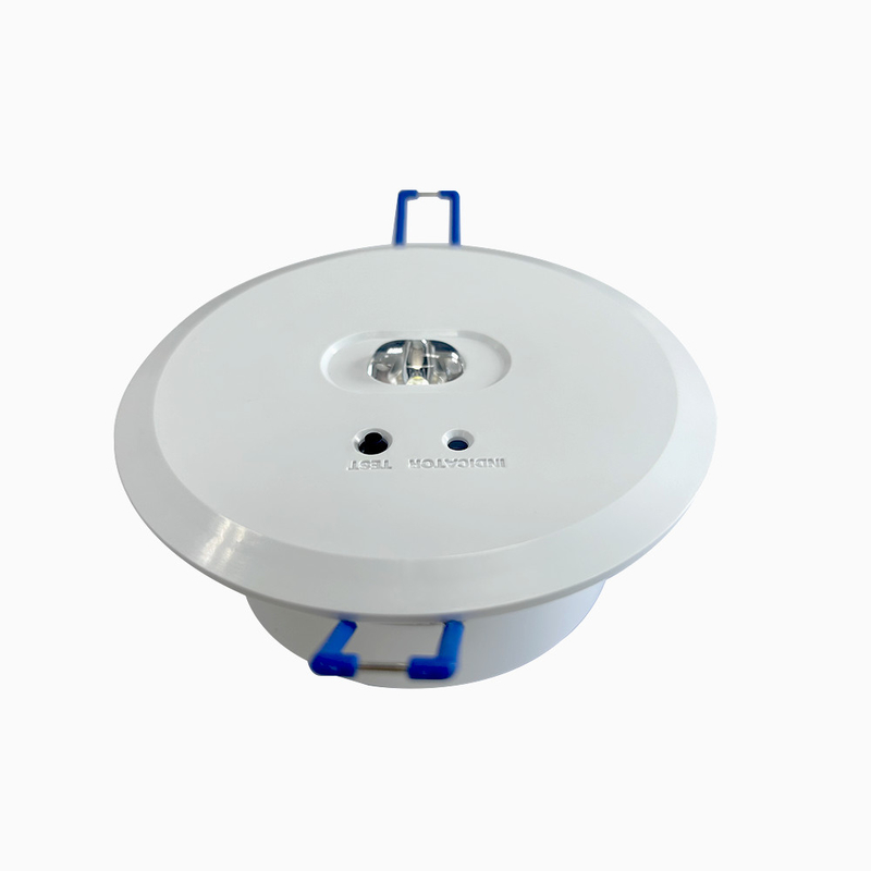 Indicador verde AC Carregamento de energia NI CD Bateria Montar teto Luzes de emergência com corrente de carregamento de 60mA