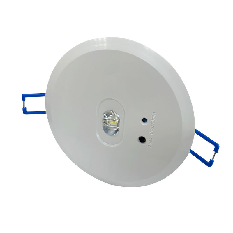 Luz de Emergência de Teto LED COB de 3W com Bateria Ni-Cd de 600mAh e Ampla Faixa de Temperatura L118N