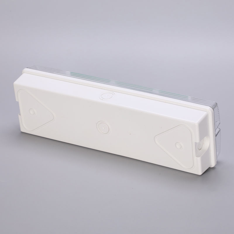 Luz de Emergência LED à Prova d'Água 3H Bateria Ni Cd de Backup 3.6V 1.0Ah 5pcs SMD 5730 IP65 6500K
