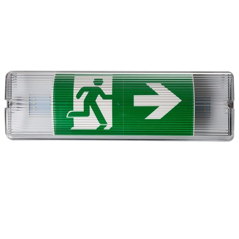 Luz de Emergência LED à Prova d'Água 3H Bateria Ni Cd de Backup 3.6V 1.0Ah 5pcs SMD 5730 IP65 6500K