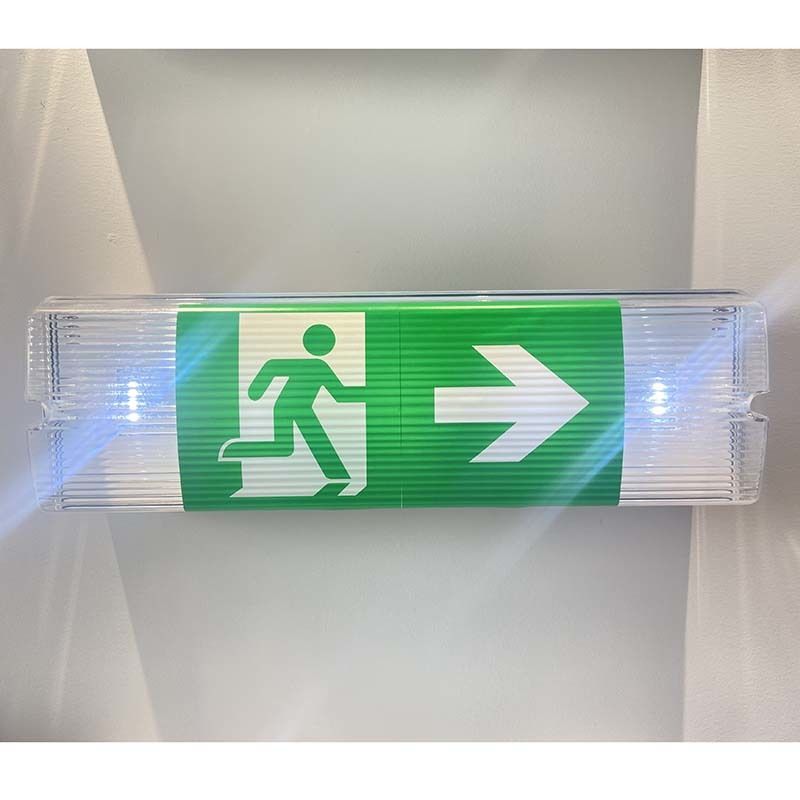 Luz de Emergência LED à Prova d'Água 3H Bateria Ni Cd de Backup 3.6V 1.0Ah 5pcs SMD 5730 IP65 6500K