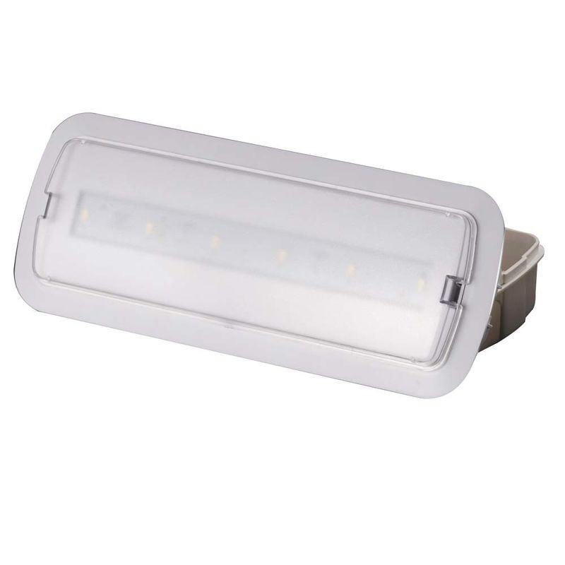 Luz de Emergência LED Aprovada pela CE 6500K 3 Horas de Backup SMD 5730 220V 240V IP20