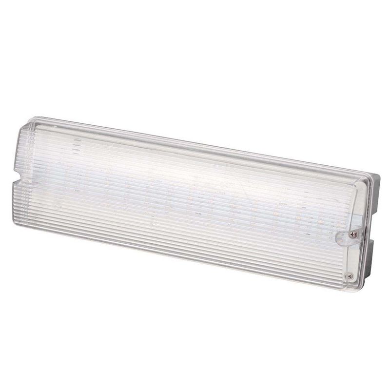 Luz de Emergência LED à Prova d'Água 5W IP65 Bateria Ni Cd de Backup 10pcs 5730 SMD Luminária Branco Frio