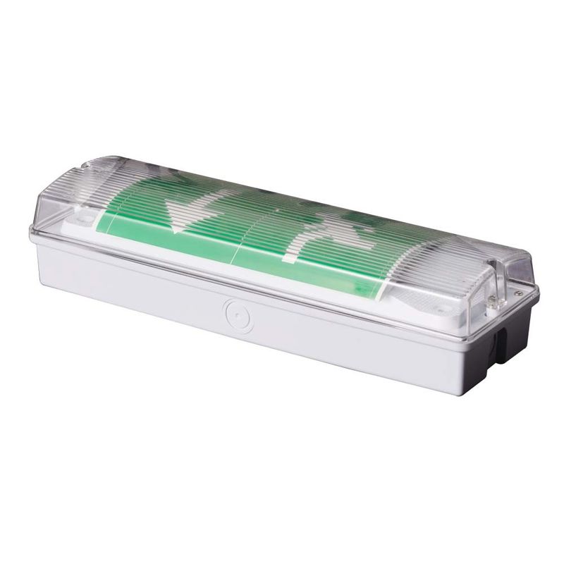 Luz de Emergência LED à Prova d'Água IP65 com Bateria Ni-Cd de 3W, 15pcs 2835 SMD, 6500K
