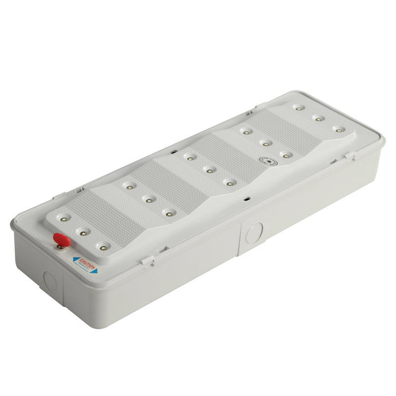 Luz de Emergência LED Recarregável 3 Horas Ni-Cd com Bateria de Reserva 220V 240V IP20