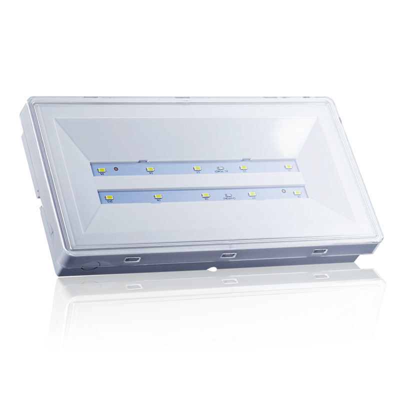Sinal de Saída de Emergência LED com Classificação IP65, Tempo de Emergência de 3 Horas, Operado por Bateria Ni-Cd