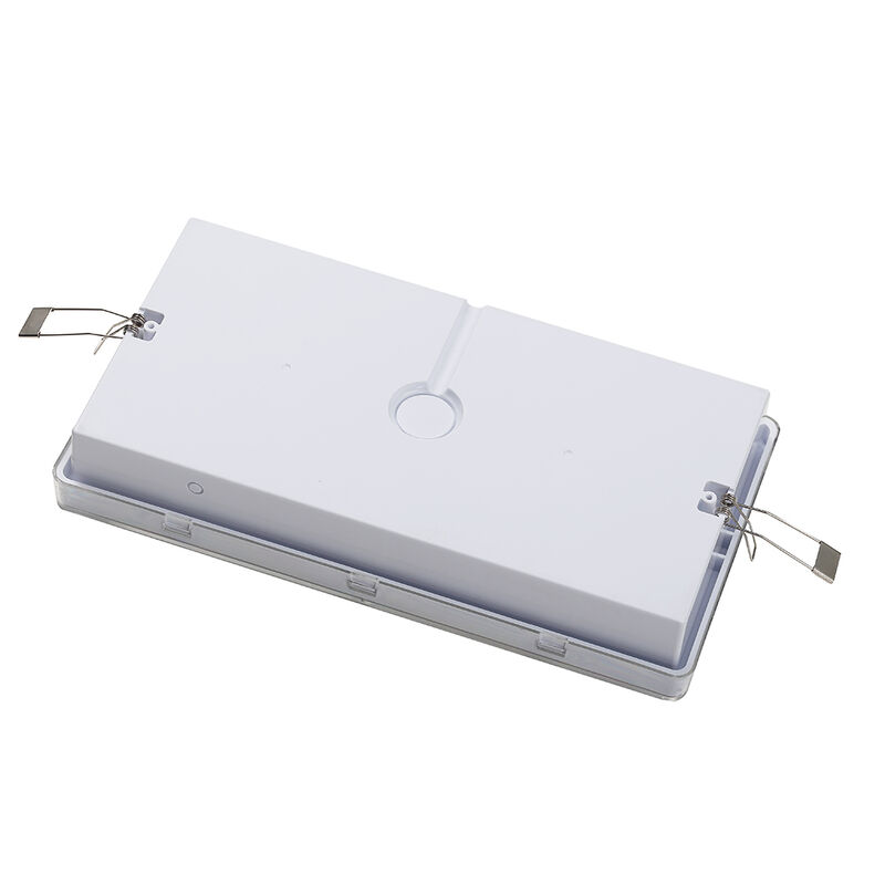 Luz de Emergência Recarregável com Classificação IP20, Bateria Ni-Cd de 3 Horas de Backup, Iluminação Segura para Evacuação