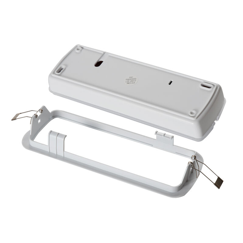 Luz de Emergência LED Recarregável Embutida no Teto com Bateria de Backup de 3 Horas IP20