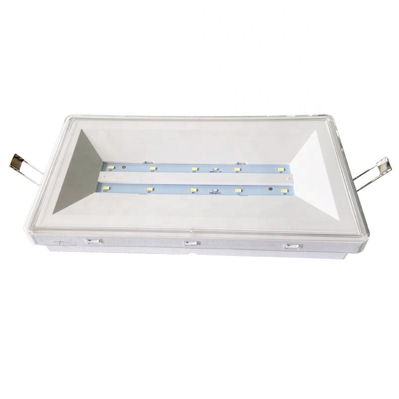 Luz de Emergência LED à Prova d'Água IP65 de 5W para Locais Úmidos com Garantia de 3 Anos e 25000 Horas