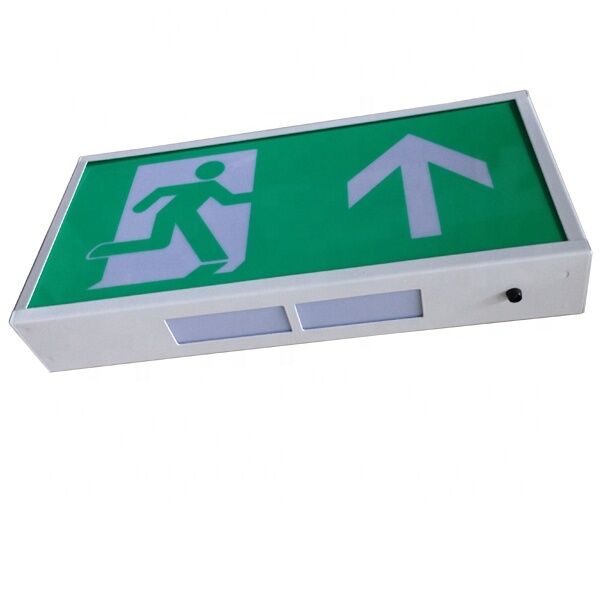 3W LED sinal de saída de emergência com 3 anos de garantia e 180 minutos de tempo de emergência luz de emergência LED recarregável