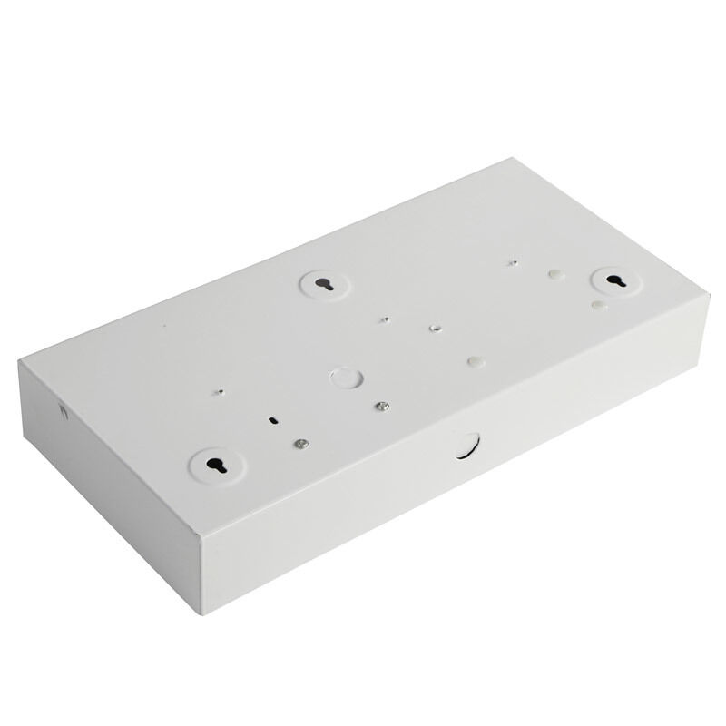 Luz de saída de emergência recarregável LED com bateria embutida montada na superfície da parede Sinal de saída dupla face