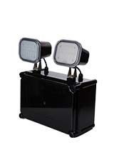 Luz de Emergência IP65 à Prova d'Água 2X4W Twin Spot com 3 Anos de Garantia e Lâmpada LED de Emergência de Cabeça Dupla