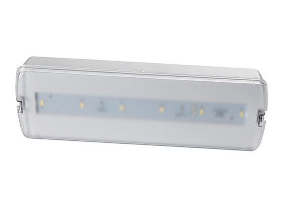 Luz de Emergência LED SMD Interna Pequena Recarregável com Bateria de Reserva e Tampa Fosca L116N-A1