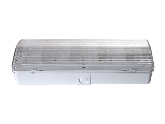 Luz de emergência recarregável com bateria LED 220V com bateria de reserva com botão de teste IP20 L103N