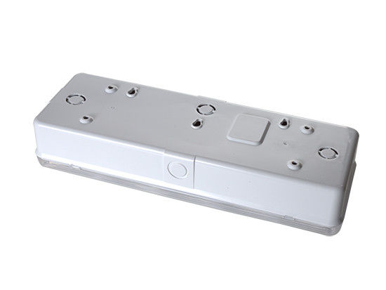 Luz de emergência LED ABS resistente ao fogo com duração de 3 horas e bateria de níquel-cádmio