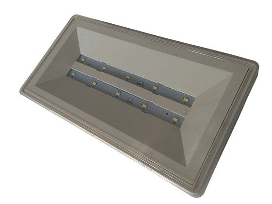 Luz de Emergência à Prova de Intempéries IP65 3 Horas de Operação LED Local Úmido Luminária Externa EF108DM