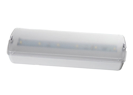 Luz de Emergência LED Recarregável Industrial 3W com Bateria de Reserva Retardante de Chama Montagem em Parede L116N-A1