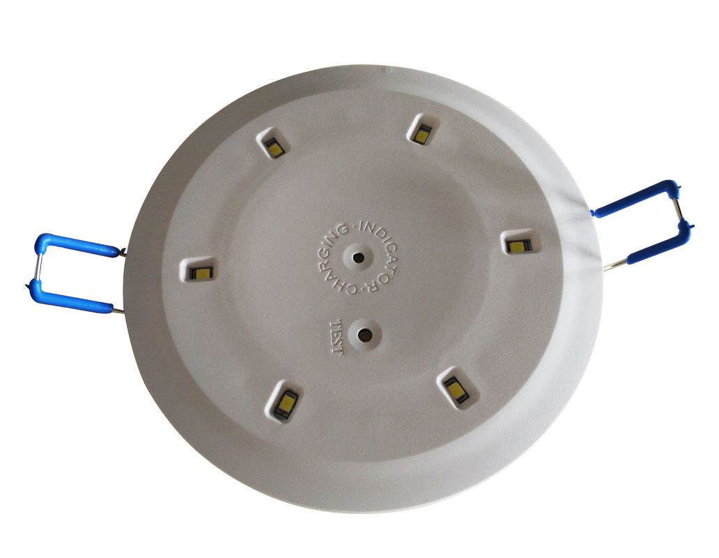 Lâmpada de teto de emergência de LED comercial com bateria de reserva 3.6V Ni-Cd Bateria de aço IP20 L117N