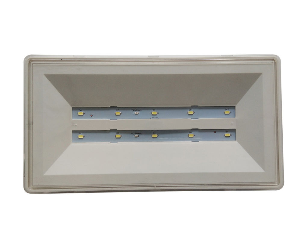 Lâmpada de emergência à prova d'água IP65 220V 240V LED ABS recarregável