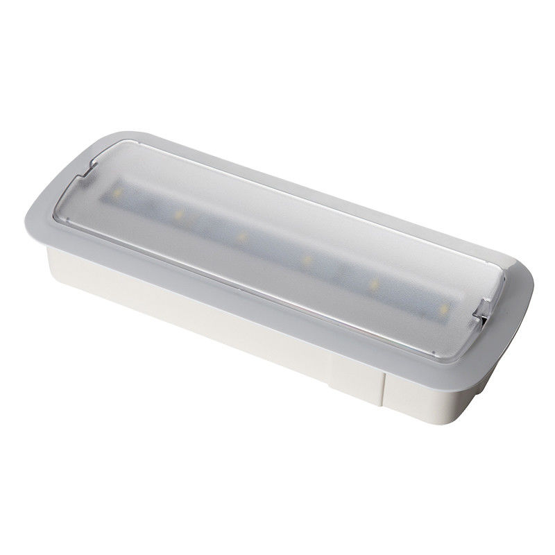Iluminação de Emergência LED Recarregável a Bateria Ni-Cd Embutida na Parede com 6pcs SMD 5730 L116N-C