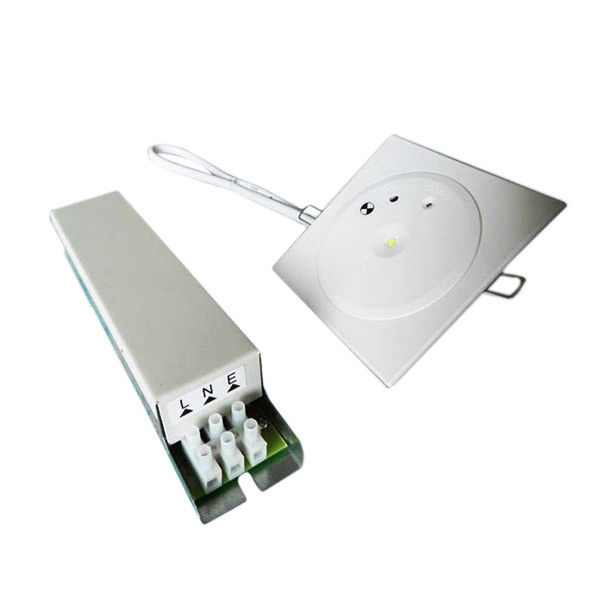 Luzes de Emergência de Teto Embutidas de 3W Não Mantidas com Bateria de Backup Luz de Emergência LED de 3 Horas
