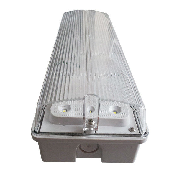 Luz de Emergência LED à Prova de Intempéries com Bateria de Backup para Edifícios Comerciais Externos 110V 127V IP65 EL015AN