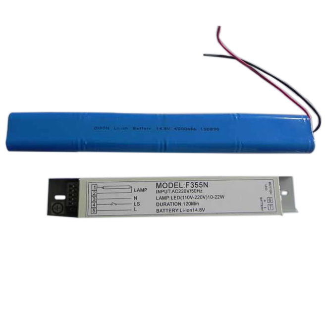 Fonte de Alimentação para Luz de Emergência Iluminação LED Bateria Li-Ion 14.8V 4.5Ah BL020AM