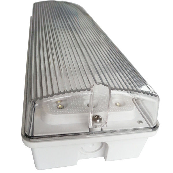 IP65 Iluminação de emergência à prova d'água 110V 220V LED Localização automática molhada Edifício de ensino ao ar livre EL015ANI