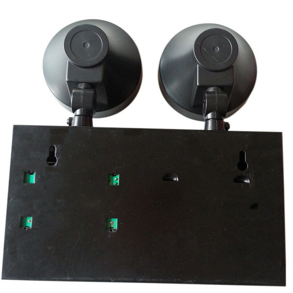 Lâmpadas de emergência de LED de dois pontos recarregáveis IP20 sem manutenção, de fácil instalação