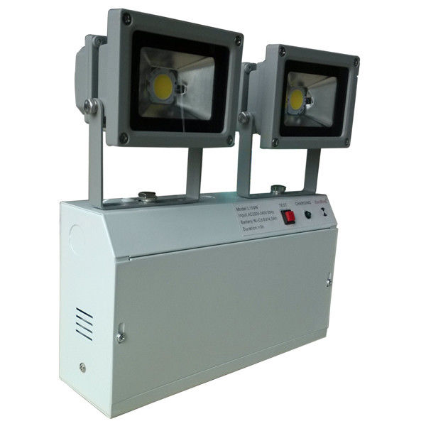 Edifícios Comerciais Auto-teste Twin Spot Emergency Light Fixture 2x10W COB LED L109N-2